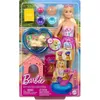 Image de Barbie - Coffret piscine des chiots avec poupÃ©e