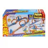 Image de Hot Wheels Track Builder Hot Wheels-Coffret Triple Looping avec vÃ©hicule Ã  l'Ã©chelle 1/64