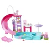 Image de Barbie Barbie-Coffret Piscine de RÃªve-toboggan, jacuzzi, + de 20 accessoires