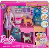 Image de Barbie Barbie-Coffret La Clinique vÃ©tÃ©rinaire de Barbie-poupÃ©e et accessoires