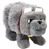 Image de Minecraft, Le Film - Peluche Sonore Dennis Le Loup 20 Cm