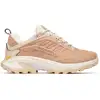 Image de Merrell - Chaussures de randonnée journée - Moab Speed 2 Ltr Wp Hazel W pour Femme en Cuir - Taille 38,5 - Beige