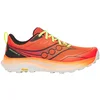 Image de Saucony - Chaussures de trail - Peregrine 16 Fire/Black pour Homme - Taille 45 - Rouge