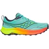 Image de Saucony - Chaussures de trail - Peregrine 16 Splash/Citron pour Homme - Taille 44 - Bleu