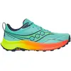Image de Saucony - Chaussures de trail - Peregrine 16 Splash/Citron pour Homme - Taille 45 - Bleu