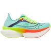 Image de Saucony - Chaussures de running - Endorphin Elite 2 Splash/Fire - Taille 43 - Bleu