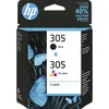 Image de HP 305 (6ZD17AE) - Noir + 3 couleurs - Cartouche d'encre - Multipack