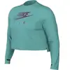 Image de Sweatshirt femme Nike Air Dri-FIT Turquoise XS DM7545-392