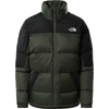 Image de The North Face - Doudoune en duvet - W Diablo Down Jacket - Eu Thyme/Tnf Black pour Femme - Taille S - Vert