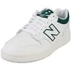 Image de New Balance 480 Homme Baskets Decontractee Blanc Vert - 42