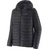 Image de Patagonia - Doudoune en duvet - M's Down Sweater Hoody Black pour Homme - Taille L - Noir