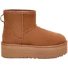 Image de Ugg - Bottines à plateforme - W Classic Mini Platform Chestnut pour Femme en Laine - Taille 41 - Marron