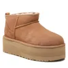 Image de Ugg - Botte Classic Ultra Mini Ã Plateforme - Marron - 41