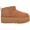 Image de Ugg - Bottines à plateforme - W Classic Ultra Mini Platform Chestnut pour Femme en Laine - Taille 41 - Marron