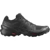 Image de Salomon - Chaussures de trail - Speedcross 6 Black/Black/Phantom pour Homme - Taille 10 UK - Noir