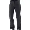 Image de Salomon - Pantalon de ski imperméable et isolant - Edge Pant W Deep Black pour Femme - Taille L - Noir