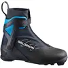 Image de Salomon - Chaussure de ski nordique skating - RS10 Ebony/White/Process Blue X pour Homme en Matières Recyclées - Taille 45 1/3 - Blanc