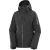 Image de Salomon - Veste de ski imperméable et isolante en PrimaLoft® - Highland Jacket W Deep Black pour Femme - Taille XS - Noir