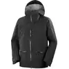 Image de Salomon - Veste de ski imperméable - Absolute 3L Jkt M Deep Black pour Homme - Taille S - Noir