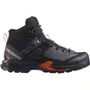 Image de Salomon - Chaussures de randonnée en GORE-TEX - X Ultra Alpine Mid GTX W Nine Iron/Black/Red Orange pour Femme - Taille 38 2/3 - Noir
