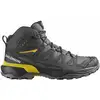Image de Salomon - Chaussures de randonnée en GORE-TEX - X Ultra 360 Mid GTX M Castlerock / Black / Spicy Mustard pour Homme - Taille 41 1/3 - Gris