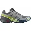Image de Salomon - Chaussures de trail - Speedcross 6 M Castlerock / Lime Cream / Poseidon - Taille 42 - Gris