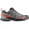 Image de Salomon - Chaussures de trail en GORE-TEX® - XA Pro 3D V9 GTX M Turbulence / Black / Burnt Ochre pour Homme - Taille 43 1/3 - Gris