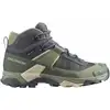 Image de Salomon - Chaussures de randonnée en GORE-TEX - X Ultra 5 Mid GTX W Turbulence / Sedona Sage / Tender Peach pour Femme - Taille 38 2/3 - Vert