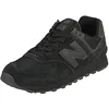 Image de New Balance 574 Homme Baskets DÃ©contractÃ© Noir - 42 1/2
