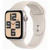 Image de Apple Watch SE (GPS) - 2e gÃ©nÃ©ration - 44 mm - aluminium droit - Montre connectÃ©e avec bracelet sport - fluoroÃ©lastomÃ¨re - droit - taille du bracelet : M/L - 32 Go - Wi-Fi, Bluetooth - 32.9 g