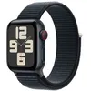 Image de Apple Watch SE (GPS + Cellular) - 2e gÃ©nÃ©ration - 40 mm - aluminium minuit - Montre connectÃ©e avec bracelet sport - textile - minuit - taille du poignet : 130-200 mm - 32 Go - Wi-Fi, LTE, Bluetooth - 4G - 27.8 g
