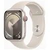 Image de Apple Watch Series 9 GPS + Cellular - BoÃ®tier Aluminium 45 mm LumiÃ¨re stellaire - Bracelet S/M