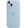 Image de Coque en silicone avec MagSafe pour iPhone 15 Plus - Bleu clair en occasion ou reconditionné