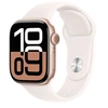 Image de Apple Watch Series 10 GPS + Cellular 42mm Boîtier en Aluminium Rose Gold avec Bracelet Sport Rose Tendre - S/M en occasion ou reconditionné