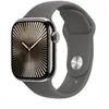 Image de Apple Watch Series 10 GPS + Cellular 42mm Boîtier en Titane Naturel avec Bracelet Sport Gris Minéral - S/M en occasion ou reconditionné