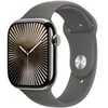 Image de Apple Watch Series 10 GPS + Cellular 46mm Boîtier en Titane Naturel avec Bracelet Sport Gris Minéral - S/M en occasion ou reconditionné