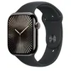 Image de Apple Watch Series 10 GPS + Cellular 46mm Boîtier en Titane Ardoise avec Bracelet Sport Noir - S/M en occasion ou reconditionné