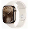 Image de Apple Watch Series 10 GPS + Cellular - BoÃ®tier Titane 46 mm Finition Or - Taille M/L