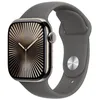 Image de Apple Watch Series 10 GPS + Cellular - BoÃ®tier Titane 46 mm Finition Naturel - Taille M/L