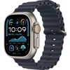 Image de Apple Watch Ultra 2 GPS + Cellular 49 mm BoÃ®tier en Titane Naturel avec Bracelet Ocean Marine