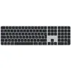 Image de Apple Magic Keyboard with Touch ID and Numeric Keypad - Clavier - USB-C - sans fil - Bluetooth - AZERTY - Français - clés noires