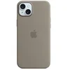 Image de Coque en silicone avec MagSafe pour iPhone 15 Plus - Argile en occasion ou reconditionné