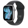 Image de Watch Series 11 GPS 42mm Boitier en Aluminium Gris Sidéral avec Bracelet Sport Noir - M/L en occasion ou reconditionné