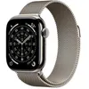 Image de Apple Watch Series 11 GPS + Cellular 42mm Boitier en Titane Naturel avec Bracelet Milanais Naturel