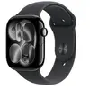 Image de Watch Series 11 GPS + Cellular 46mm Boitier en Aluminium Noir de Jais avec Bracelet Sport Noir - S/M en occasion ou reconditionné