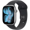 Image de Apple Watch Series 11 GPS + Cellular 46mm Boitier en Aluminium Gris Sidéral avec Bracelet Sport Noir M/L