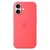 Image de Apple - Coque de protection pour téléphone portable - compatibilité avec MagSafe - silicone - goyave éclatante - pour iPhone 17