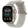 Image de Watch Ultra 4 GPS + Cellular 49 mm Boîtier en titane Naturel avec Bracelet Océan Gris translucide en occasion ou reconditionné