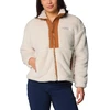 Image de Columbia - Polaire en sherpa - Boundless Discovery Sherpa Full Zip II Chalk Camel Brown pour Femme - Taille M - Beige