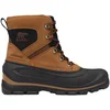 Image de Sorel - Chaussures montantes imperméables et chaudes - Buxton  Lace Boot Wp M Delta Black pour Homme en Cuir - Taille 44,5 - Marron
